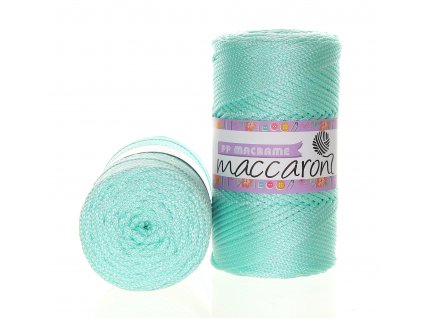 PP Macrame s lurexem mentolová 2545