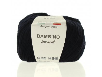 Bambino Lux Wool tmavě modrá 70535