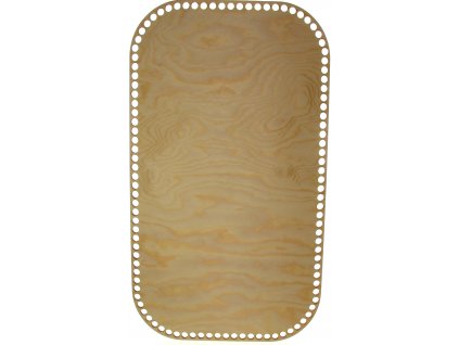 Dno na košík borovice, obdélník 50x30cm