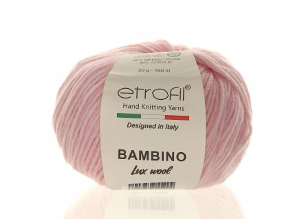 Bambino Lux Wool světle růžová 70309