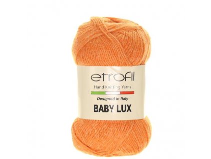 Baby Lux oranžová melange 70254