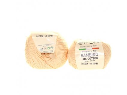 Lux Cotton meruňková 70236
