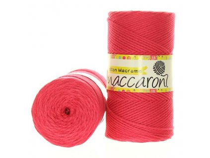 Cotton Macrame malinová 19_505