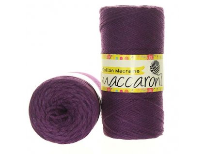 Cotton Macrame fialová 43_506