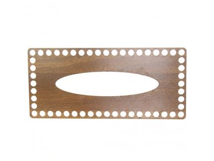 XL Víko na kapesníky walnut 25x11,5cm