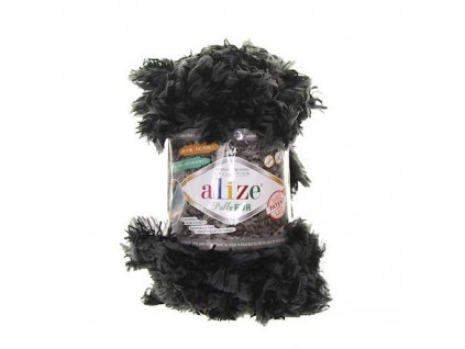 Puffy Fur černá 6101