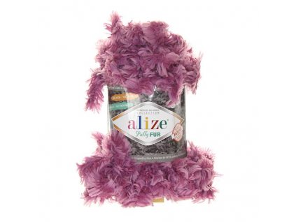 Puffy Fur fialová 6103
