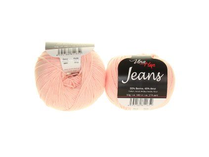 Jeans světle růžová 8003