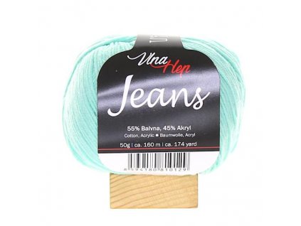 Jeans mentolová 8136