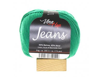 Jeans zelená 8142