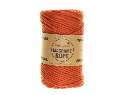 Rope 4 mm cihlová 1115