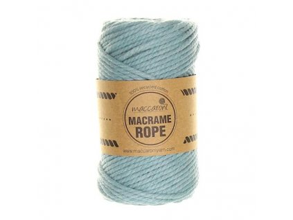 Rope 4 mm světlá aqua 2011