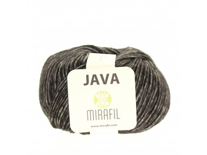 Java černá melange 002