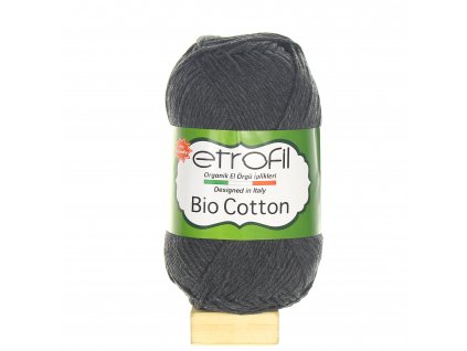 Bio Cotton antracit 10105