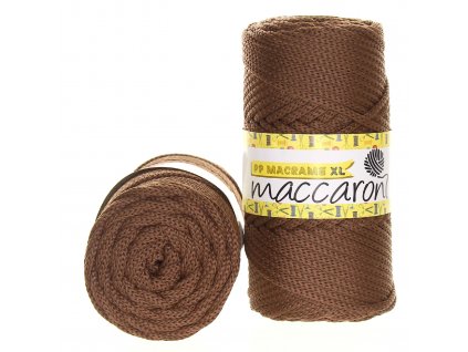 PP Macrame XL tmavě hnědá 208