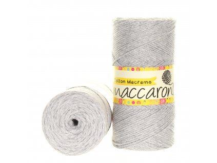 Cotton Macrame světle šedá 37-101