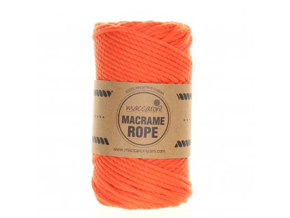 Rope 4 mm oranžová 503