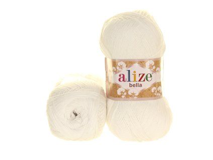 Alize Bella 100 bílá 55