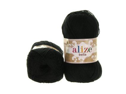 Alize Bella 100 černá 60