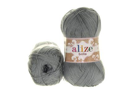 Alize Bella 100 tmavě šedá 87