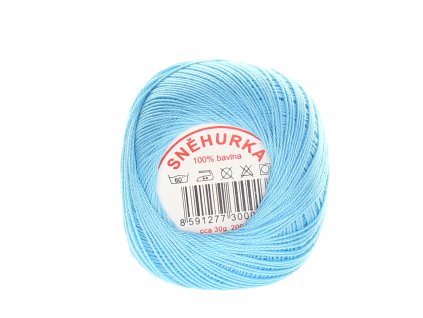 Sněhurka světle modrá 5634