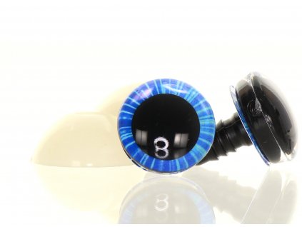 Oči duhové modrý paprsek 18 mm