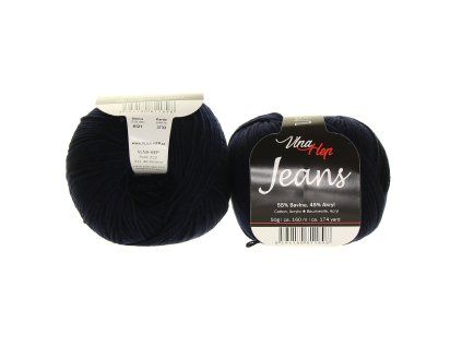 Jeans tmavě modrá 8121