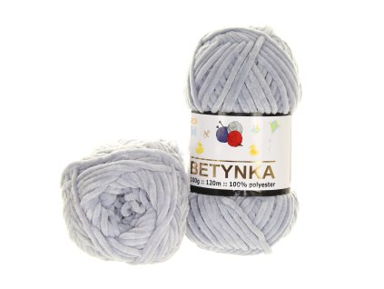 Betynka světle šedá 351