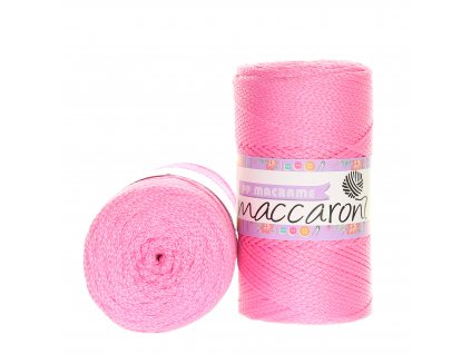 PP Macrame 2 mm růžová 16