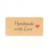 Papírový štítek Handmade obdelník 2