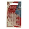 PLASTOVE PATENTKY STISKACI KNOFLIKY 13MM TRANSPARENT