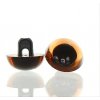 Očička knoflík hnědé 10,5 mm, 1 pár