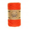 Rope 4 mm sytě oranžová 407