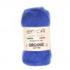 Organic Cotton modrá EB057