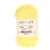 Organic Cotton světle žlutá EB058