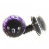 Oči třpytivé fialové 14 mm