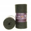 Bavlněné šňůry 3 mm tmavá khaki 802_01