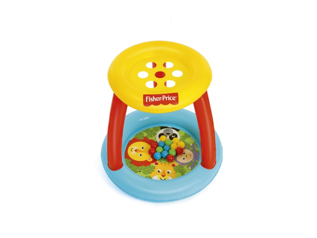 Nafukovací Brouzdaliště Se Stříškou Fisher-Price Bestway 93541