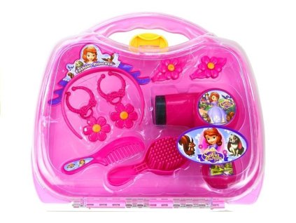 Sada Princezny v Kufříku Fén Náušnice