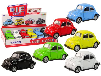 Autíčko S Třecím Pohonem Osobní Auto Brouk 6 Barev