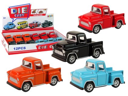 Osobní auto Pick Up s třecím pohonem - Resorak, 4 barvy