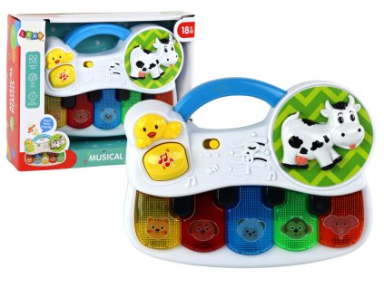 Malé Pianko Pro Nejmenší Zvířátka Světla Zvuky