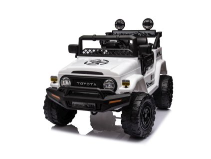 Elektrické Auto na Akumulátor Toyota FJ Bílá 4x4