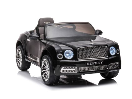 Dětské Elektrické Auto Bentley Mulsanne Černý Lakovaný
