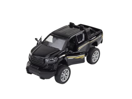 Hliníkový Terénní Model Autíčka s Pohonem Bílý Černý Žlutý