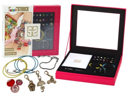 Sada na Výrobu Náramků Šperků Korálky Přívěsky