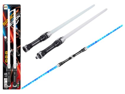 Sada Světelných Mečů 2v1 Kosmický Světelný Meč Zvuky