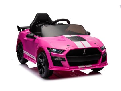 Dětské elektrické auto Ford Mustang GT500 Shelby Růžové