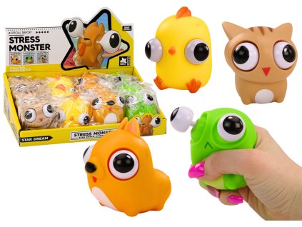 Antistresová Hračka Veselý Příšerka Mačkací Sensory MIX
