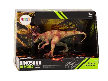Sběratelská figurka dinosaurus Dilophosaurus červený 1 ks